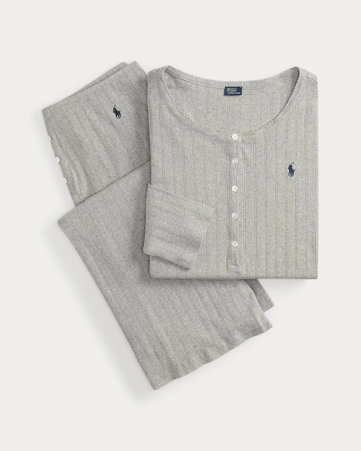 Жіноча піжама Polo Ralph Lauren Heather Grey  - фото 5