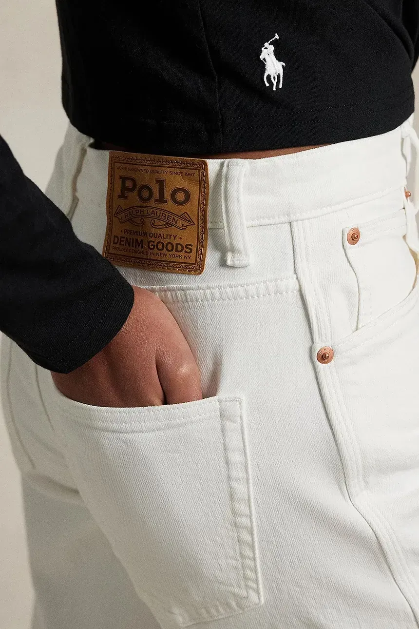 Світлі Джинси Curved Taper Polo Ralph Lauren  - фото 7