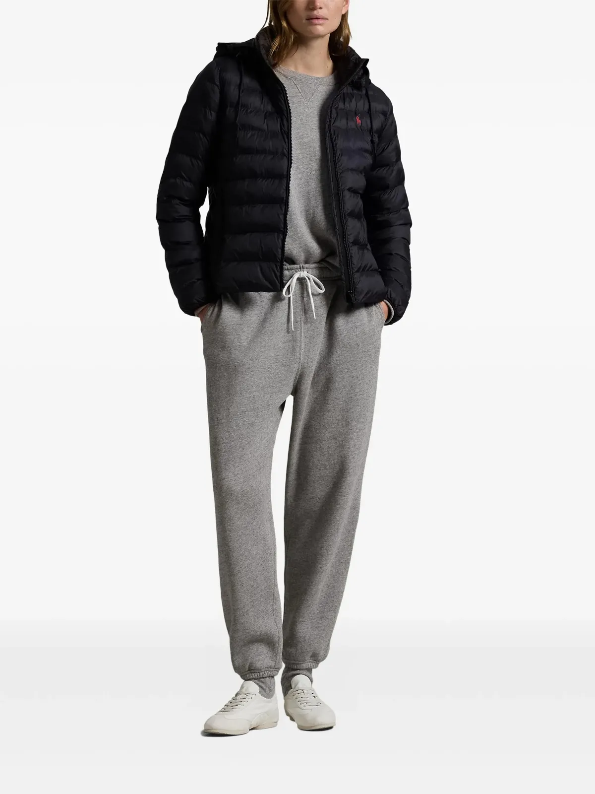 Утеплений пуховик Polo Ralph Lauren з капюшоном. 