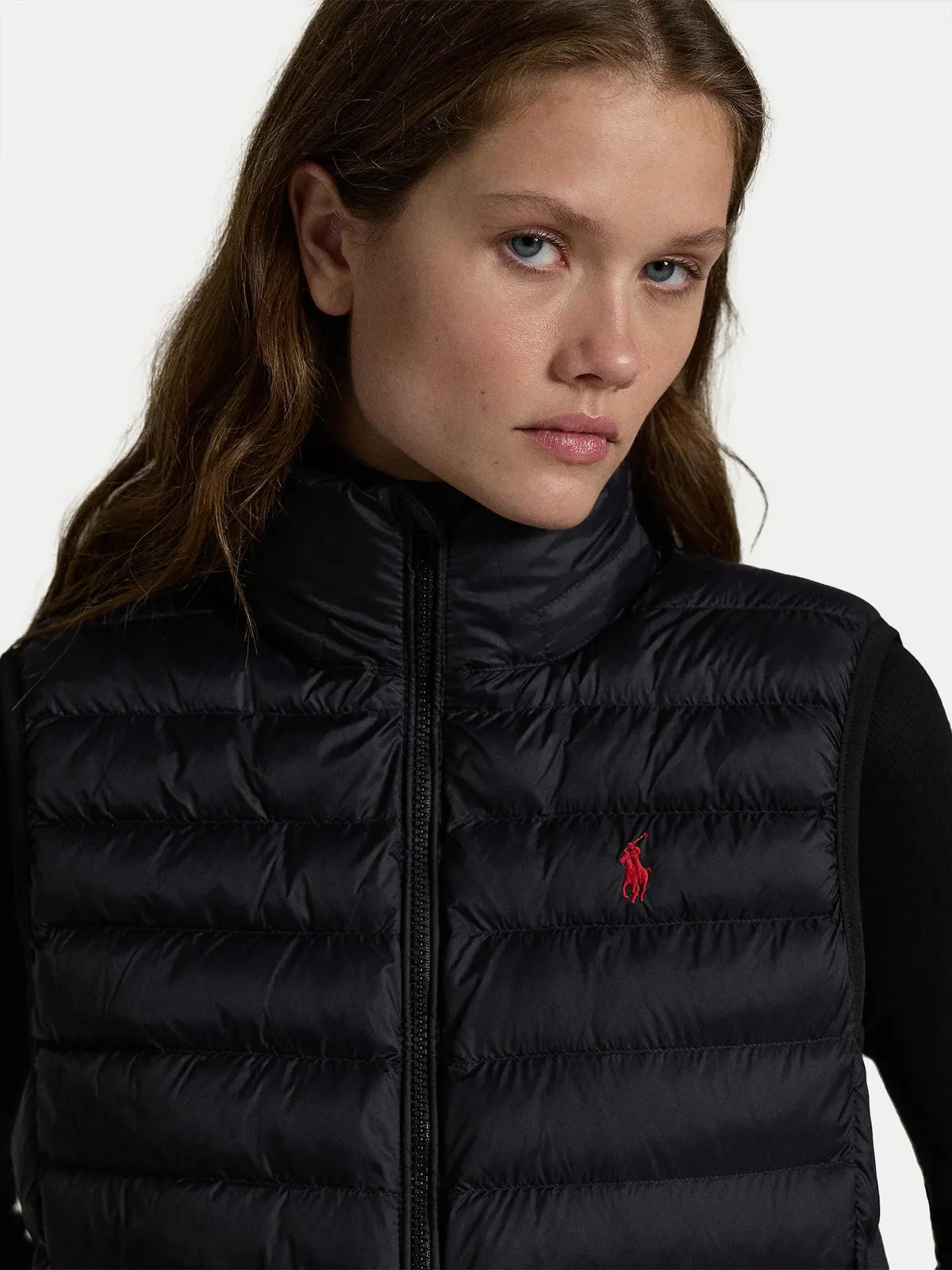 Жіночий утеплений жилет Polo Ralph Lauren з капюшоном  - фото 2