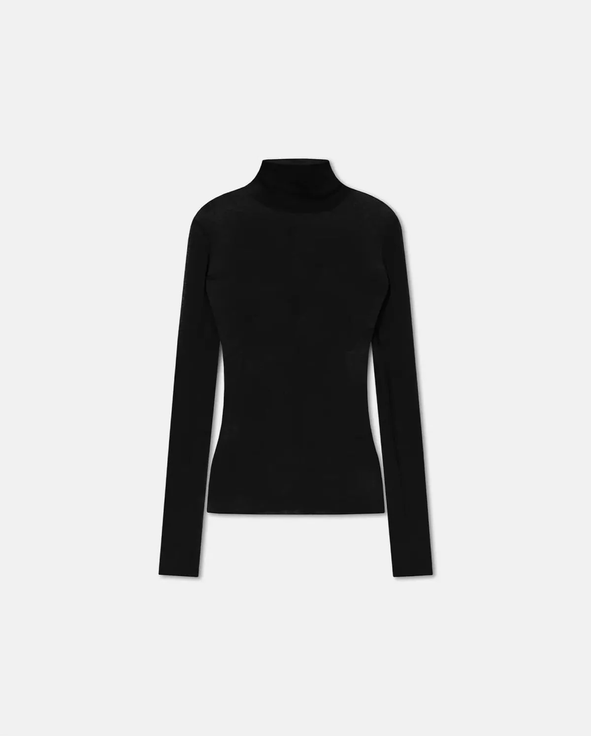 Лонгслів HARRI Mesh-Jersey Turtleneck Toп від Nanushka  - фото 3