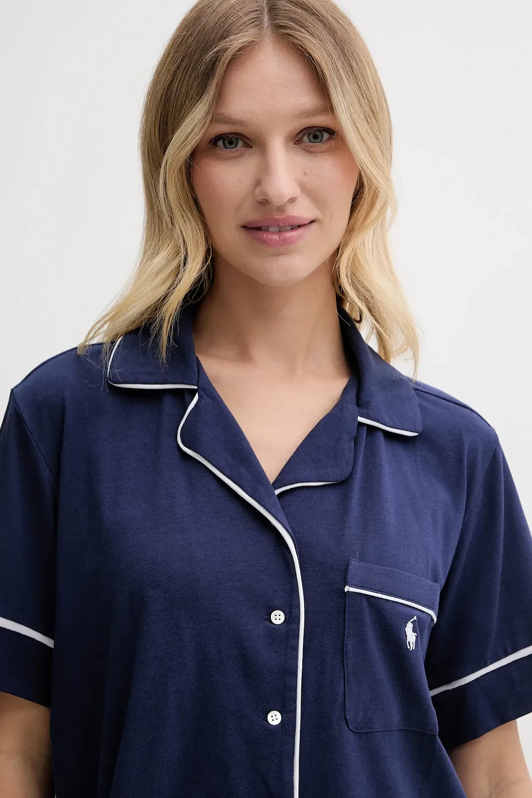 Жіноча піжама Polo Ralph Lauren Navy Replen  - фото 6