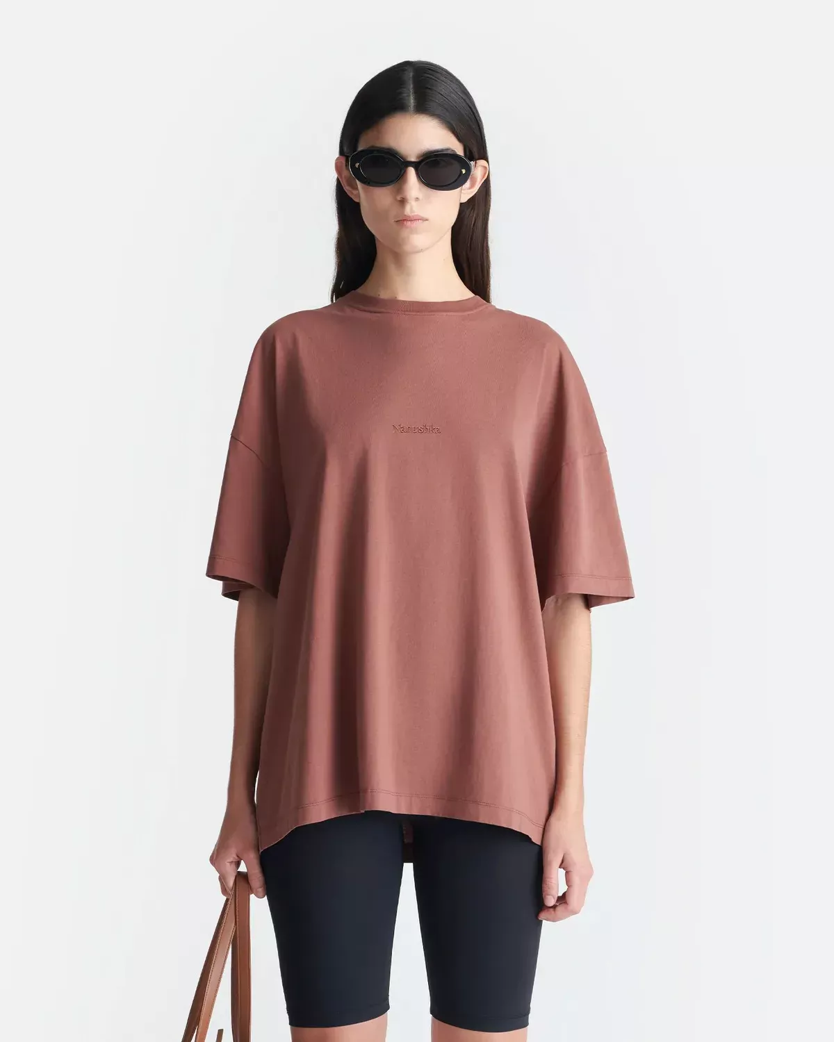 Жіноча футболка Nanushka Wren Printed Cotton-Jersey T-Shirt 