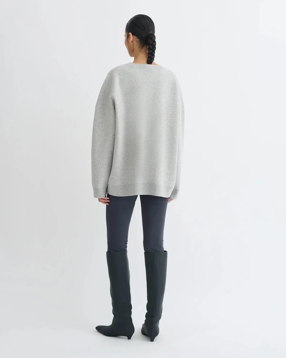 Светр Nanushka Oswin Merino and Terry Jacquard Sweater  - фото 4