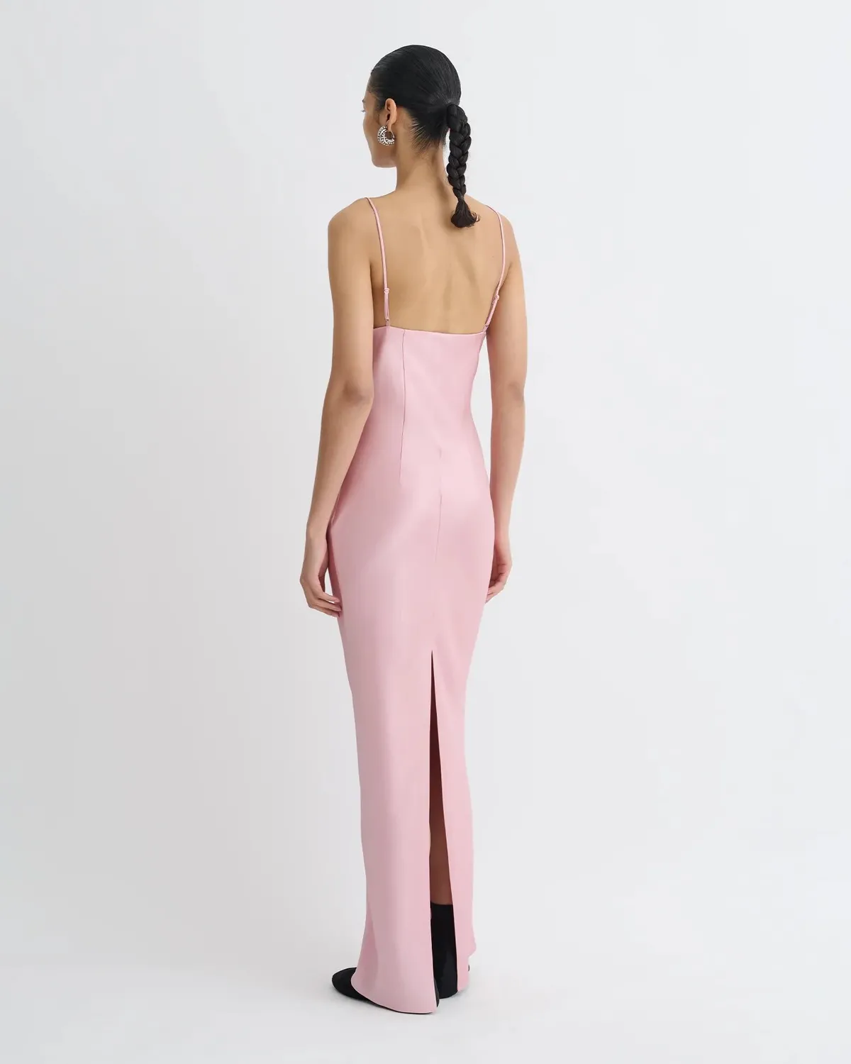 Nanushka — сукня Coeus Slip Satin Maxi  - фото 1