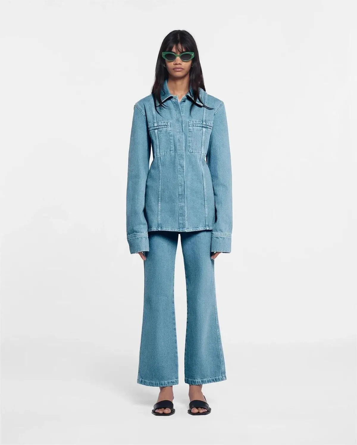 MIREIO Denim Shirt  Nanushka  - фото 1
