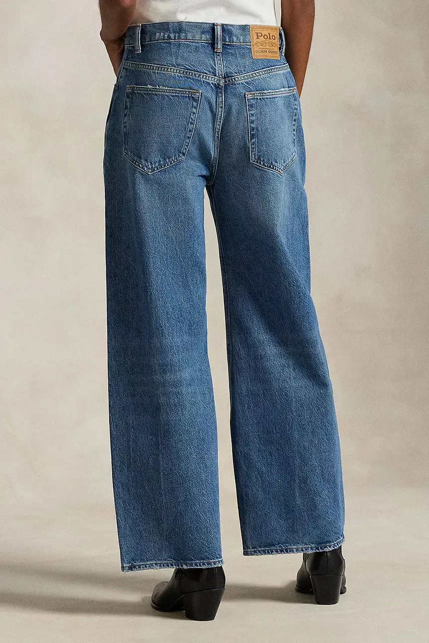 Джинси Polo Ralph Lauren з натуральної бавовни, relaxed fit  - фото 3