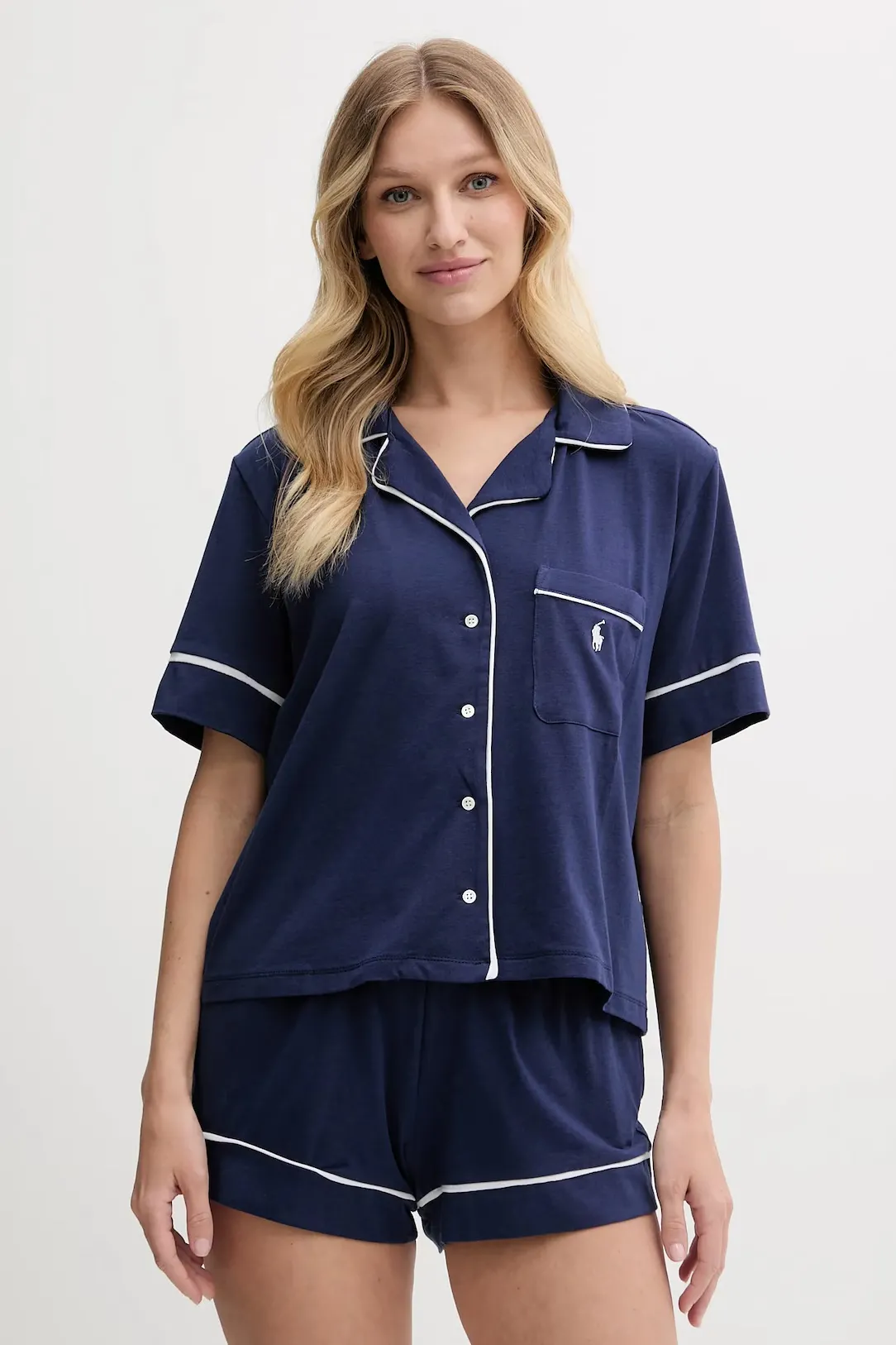 Жіноча піжама Polo Ralph Lauren Navy Replen 