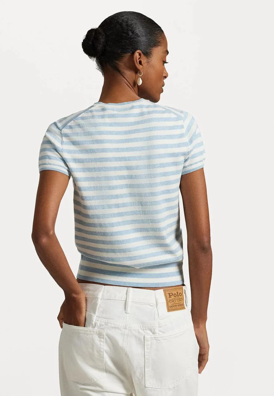 Футболка Polo Ralph Lauren у смужку  - фото 4