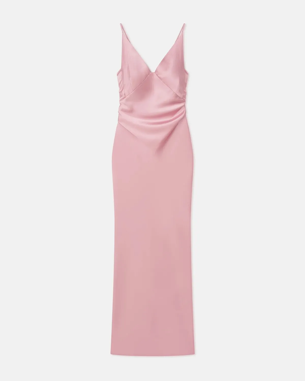 Nanushka — сукня Coeus Slip Satin Maxi  - фото 2