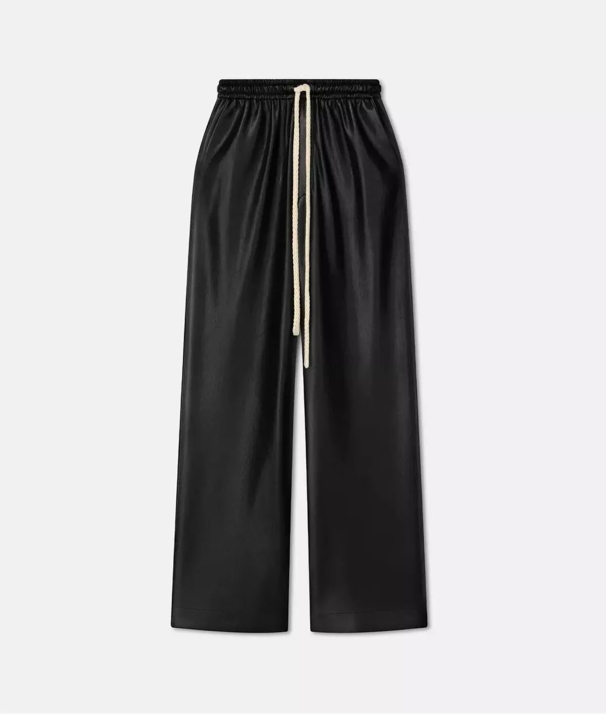 Штани Gisela Okobor™ Alt-Leather Drawstring Pants від Nanushka  - фото 3