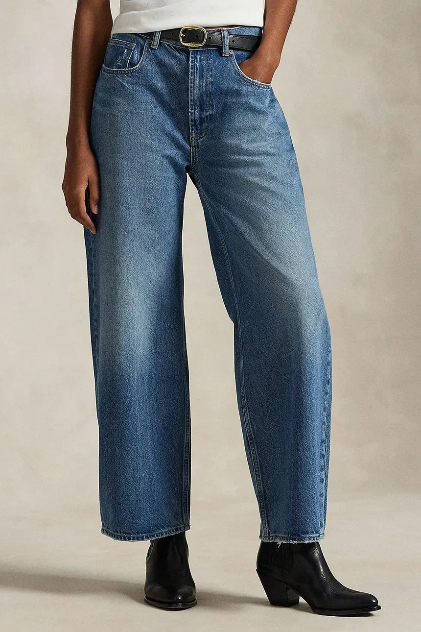 Джинси Polo Ralph Lauren з натуральної бавовни, relaxed fit  - фото 1