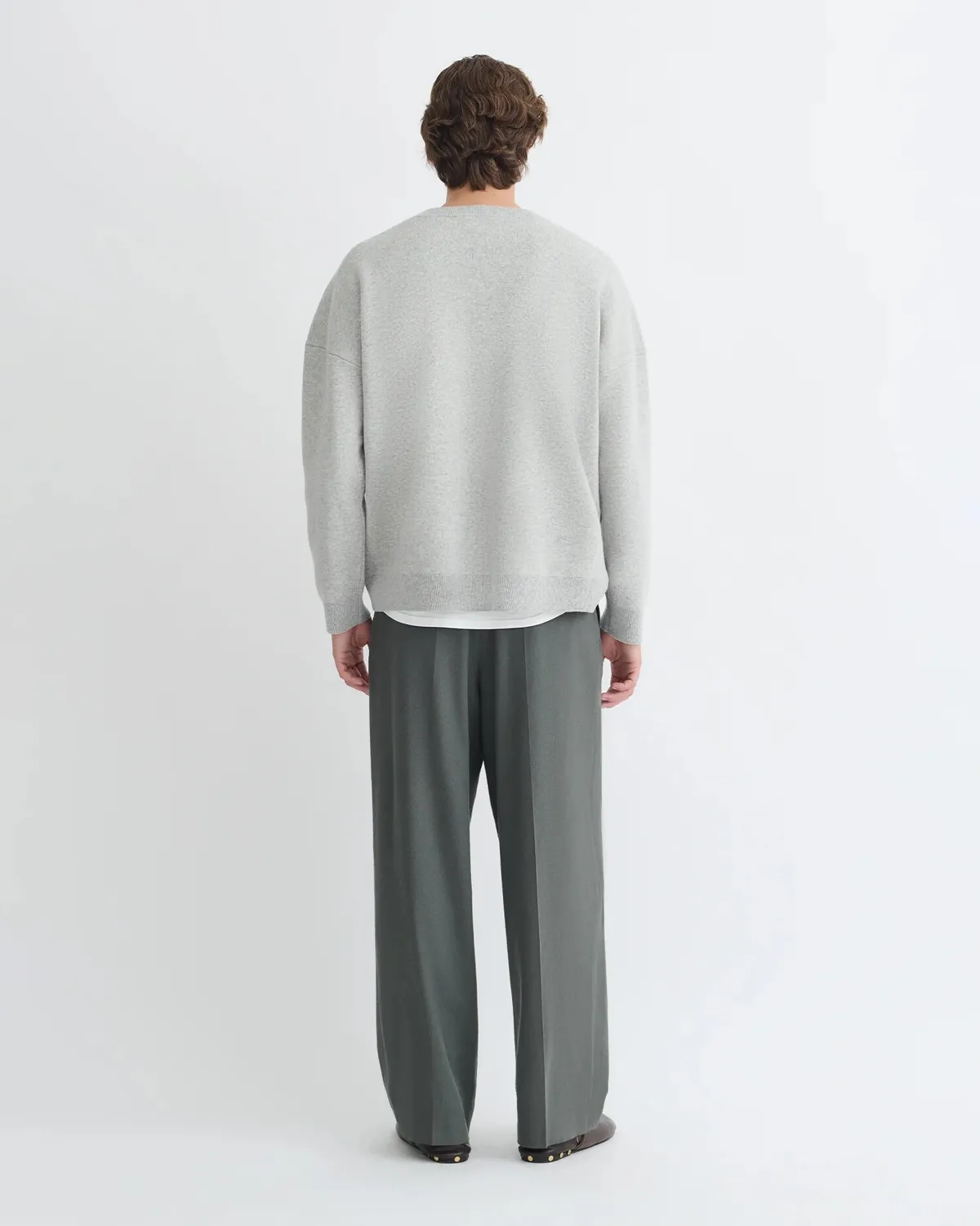 Светр Nanushka Oswin Merino and Terry Jacquard Sweater  - фото 5